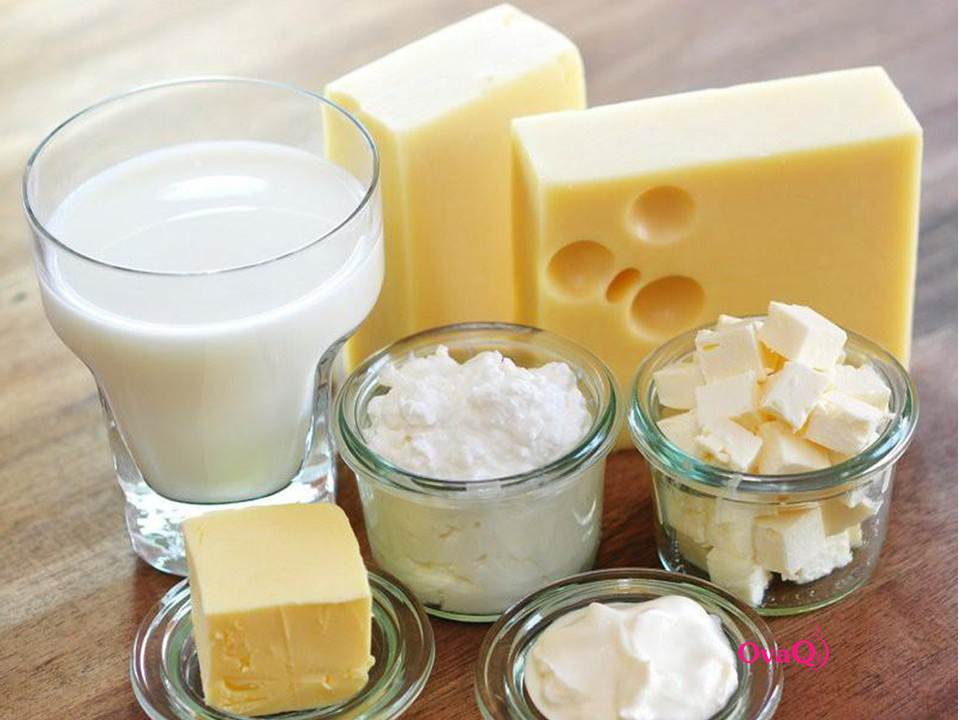 Đa nang buồng trứng kiêng ăn đồ bơ sữa